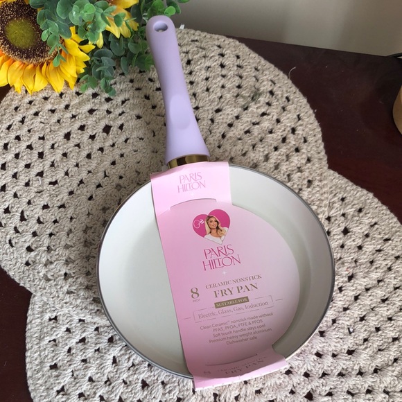 Paris Hilton Other - Paris Hilton Purple Ceramic Nonstick 8” Fry Pan